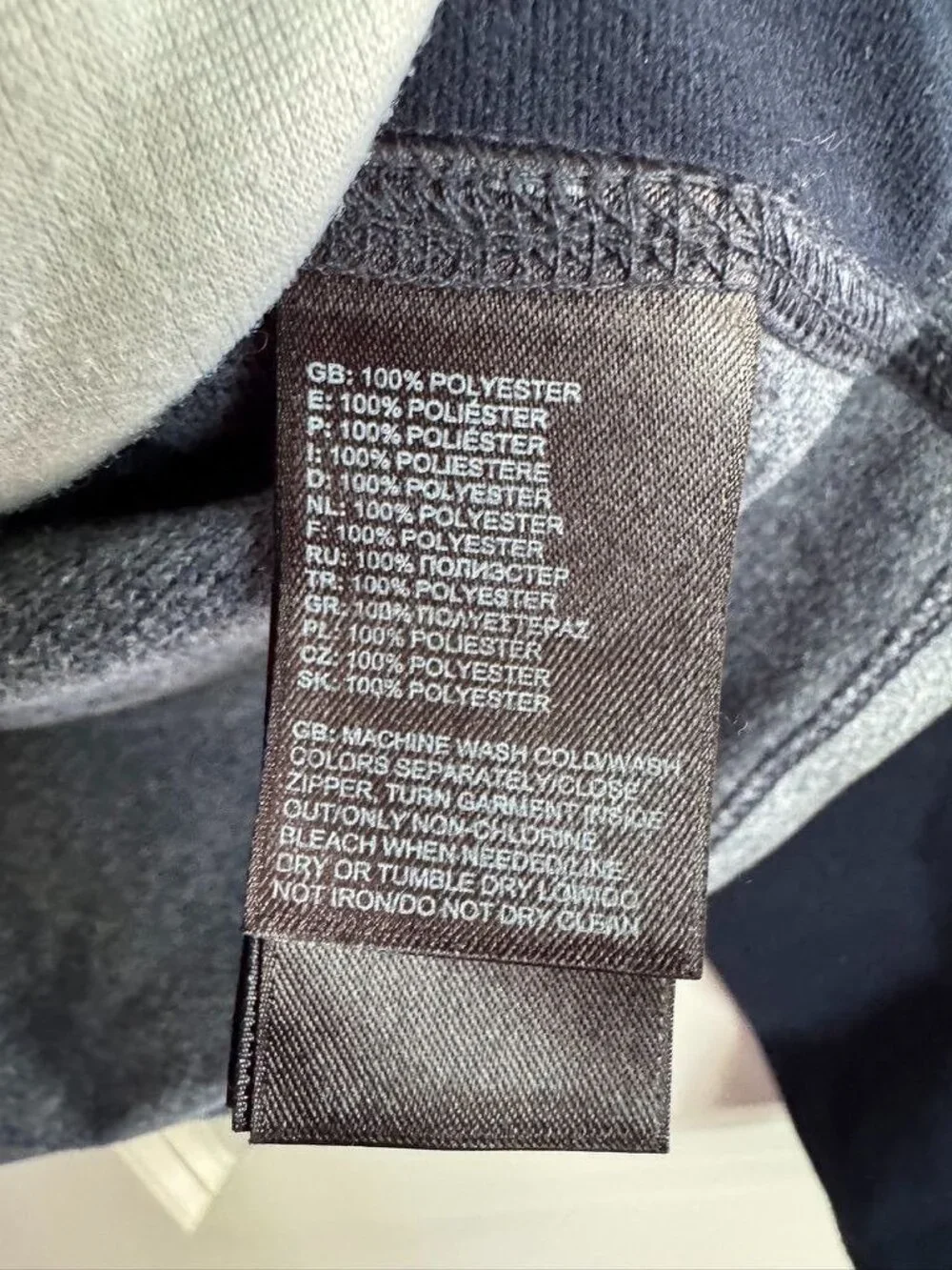 The North Face Cinder Tenacious Jacket Full Zip Prussian Blue Heather Men's M